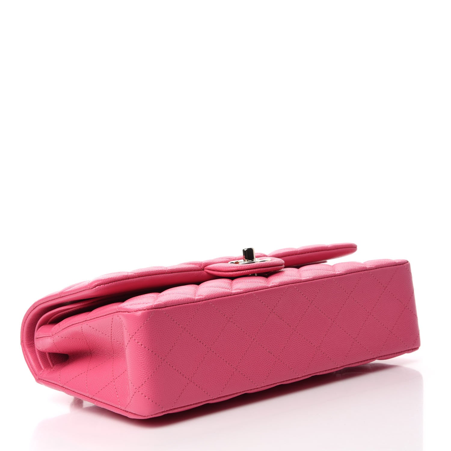 Chanel Caviar Quilted Medium Double Flap Pink 4 of 11