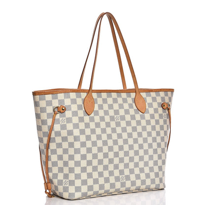 Louis Vuitton Damier Azur Neverfull MM 3 of 18