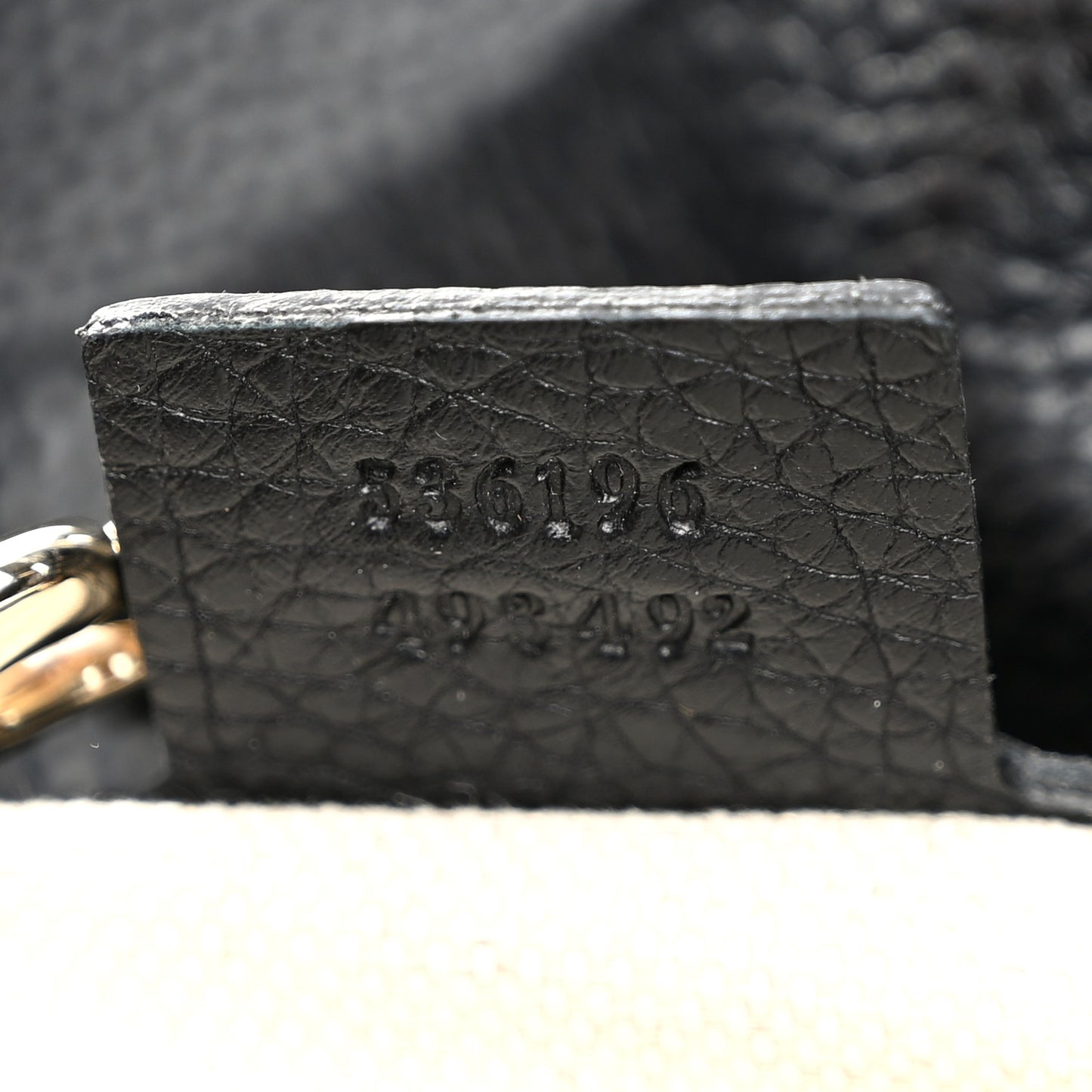 Pebbled Calfskin Medium Soho Chain Shoulder Bag Black