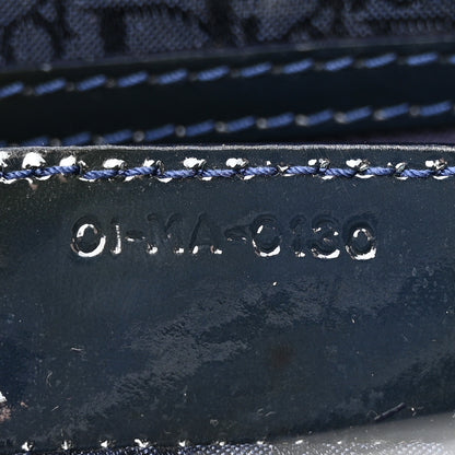 Christian Dior Patent Cannage Large Lady Dior Navy Blue 7 of 12