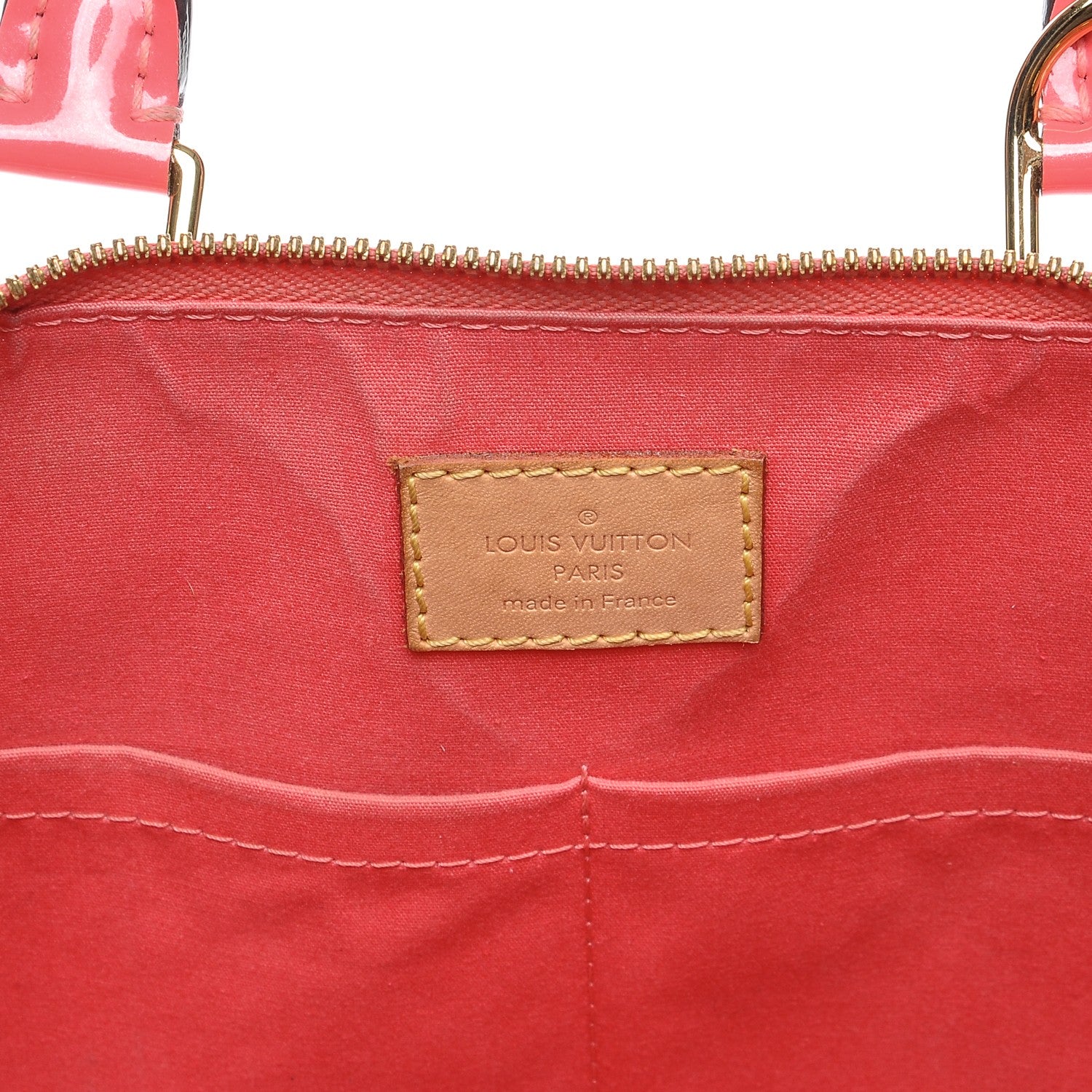 Louis Vuitton Vernis Alma PM Rose Litchi 7 of 19