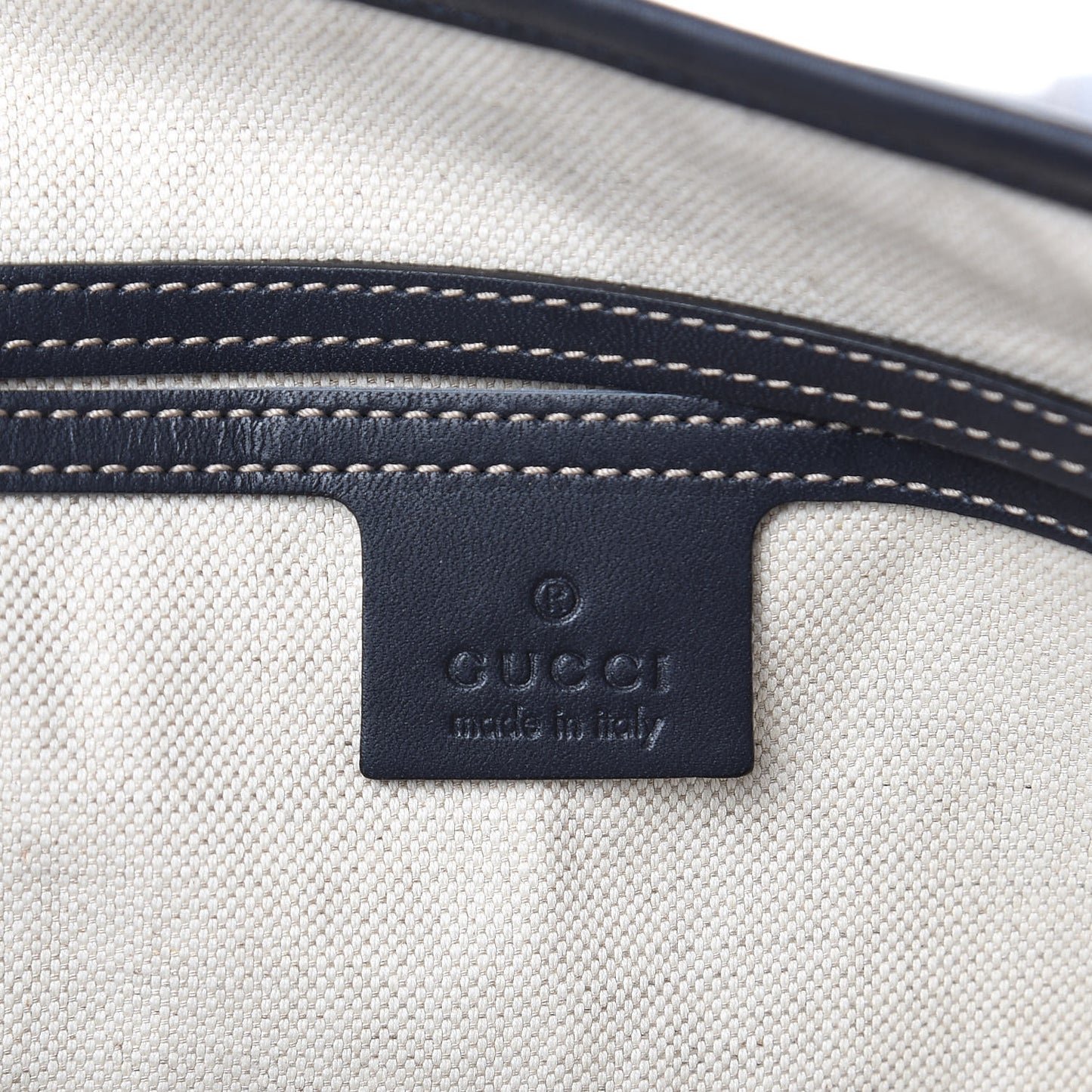 GG Plus Monogram Joy Vertical Tote Navy