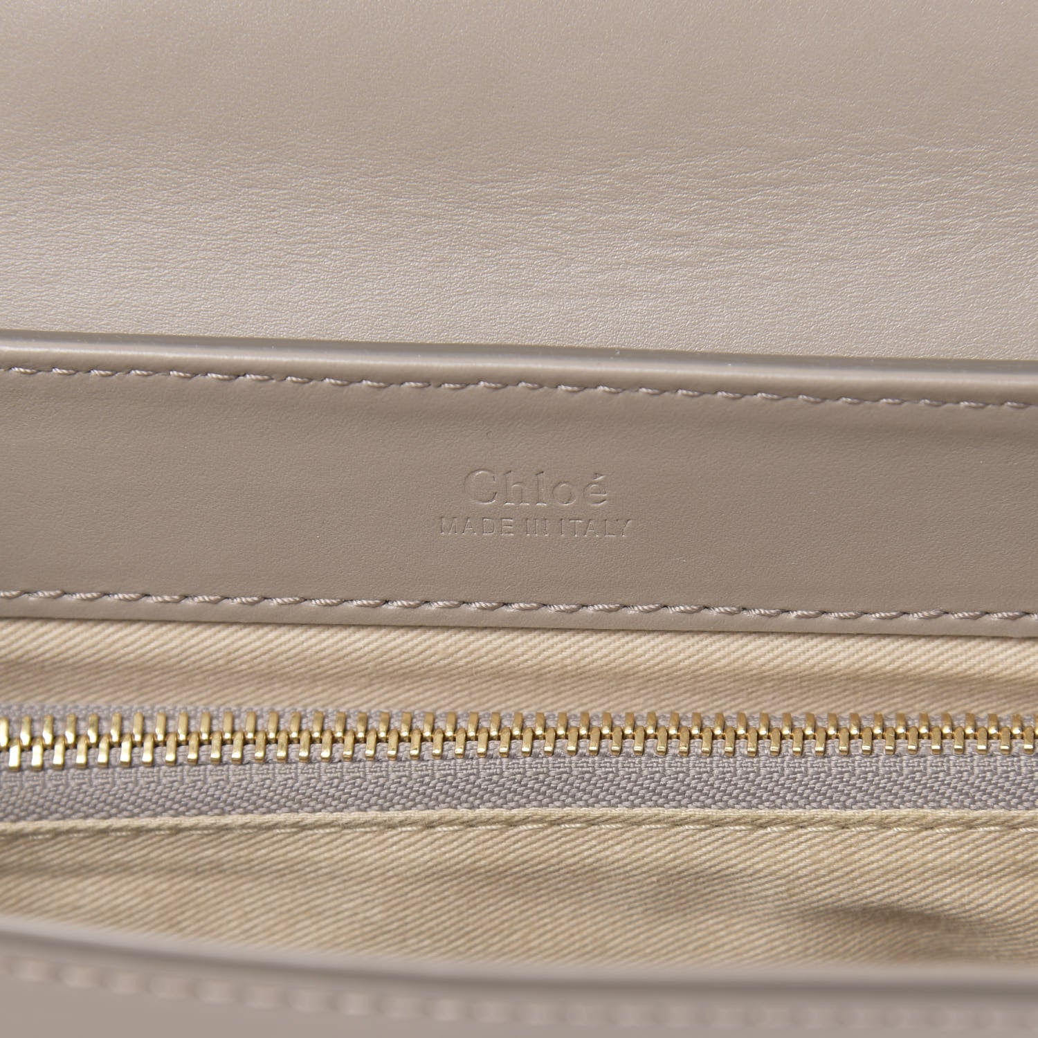 Chloe Calfskin Small C Double Carry Motty Grey 10 of 12