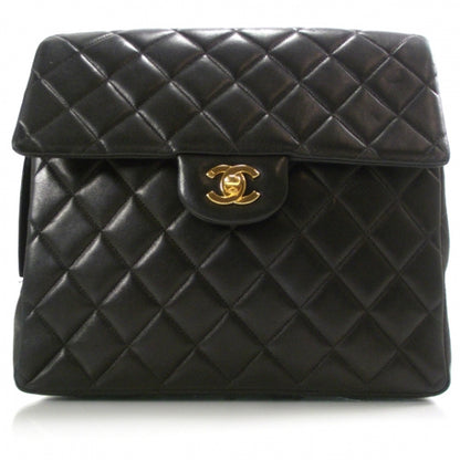 Chanel Lambskin Quilted Backpack Black 1 of 14