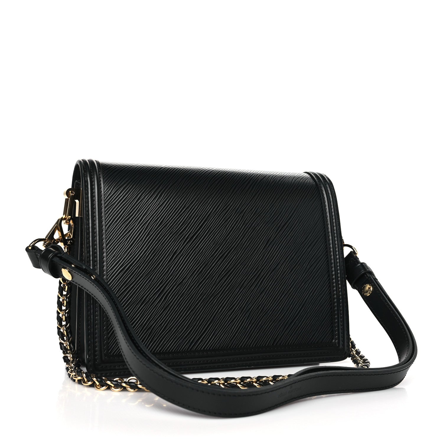 Louis Vuitton LOUIS VUITTON Epi Dauphine MM Black 3 of 8