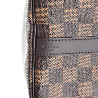 Louis Vuitton Damier Ebene Speedy Bandouliere 25 6 of 12