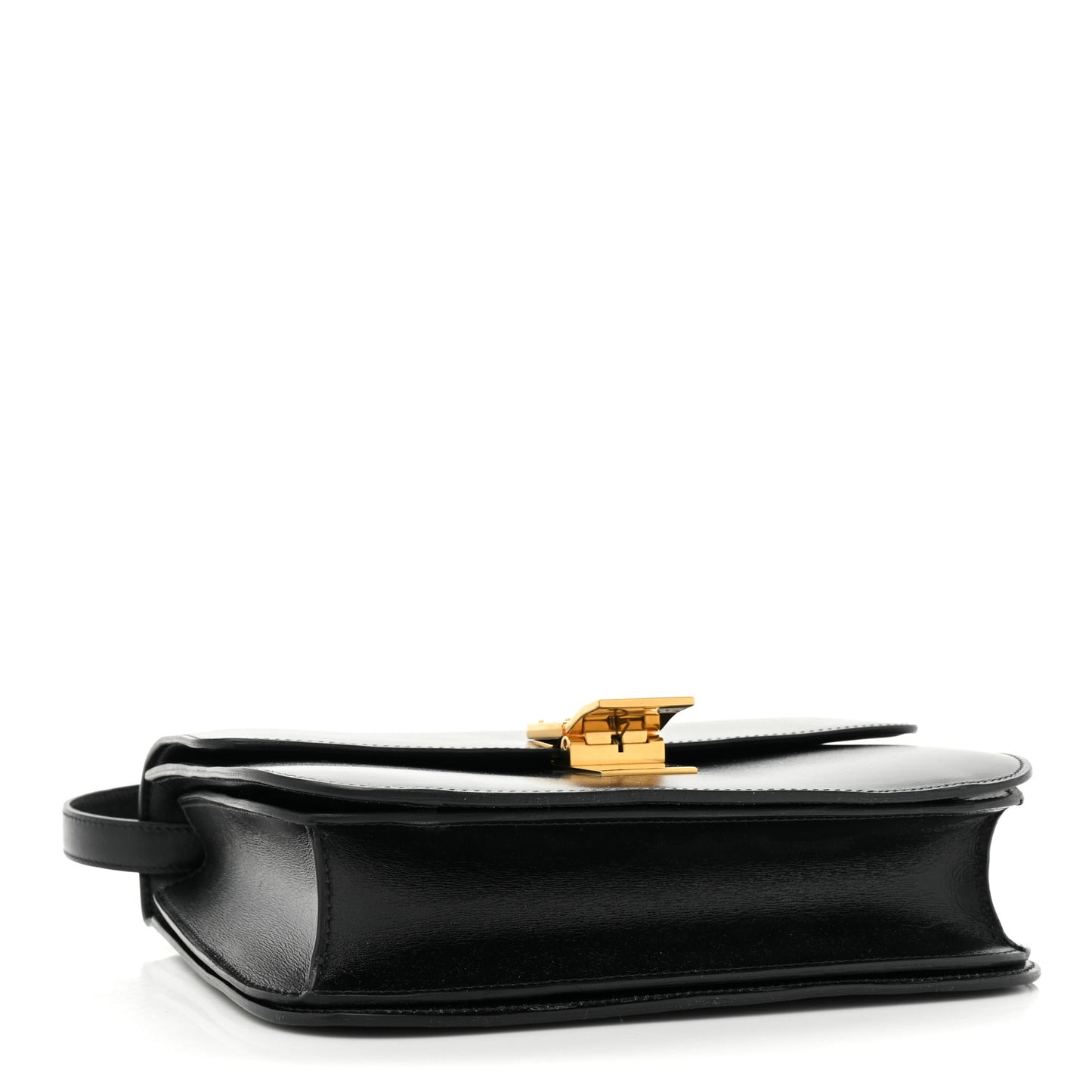Box Calfskin Medium Classic Box Flap Black