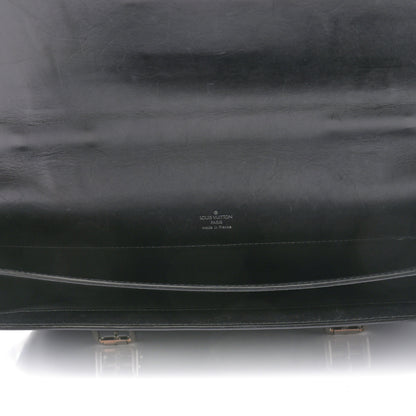 Louis Vuitton Epi Larry Briefcase Black 4 of 7