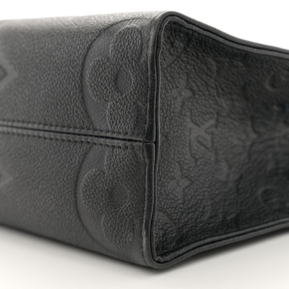 Louis Vuitton Empreinte Monogram Giant Onthego PM Black 9 of 12