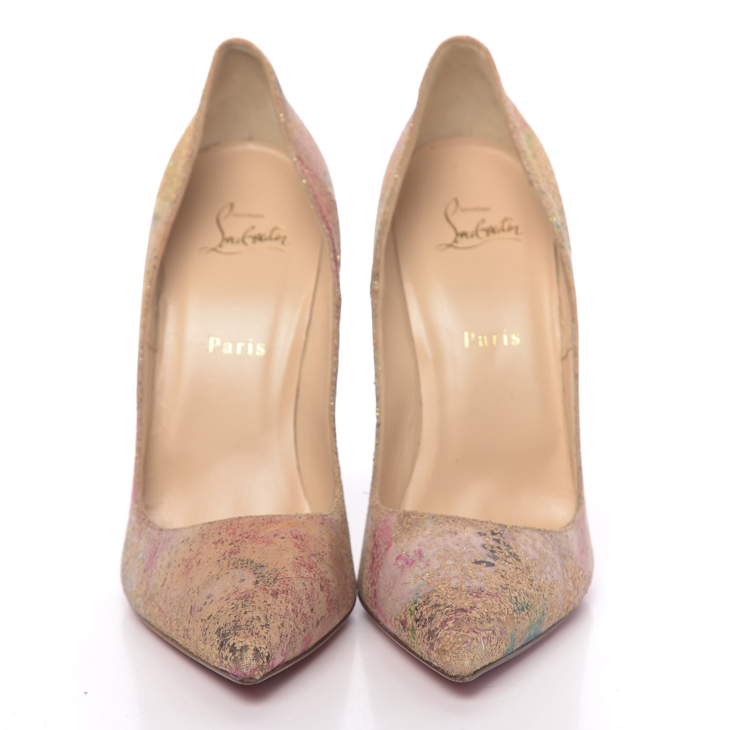 Christian Louboutin Cork Bloom Print So Kate 120 Pumps 41 Multicolor 2 of 9