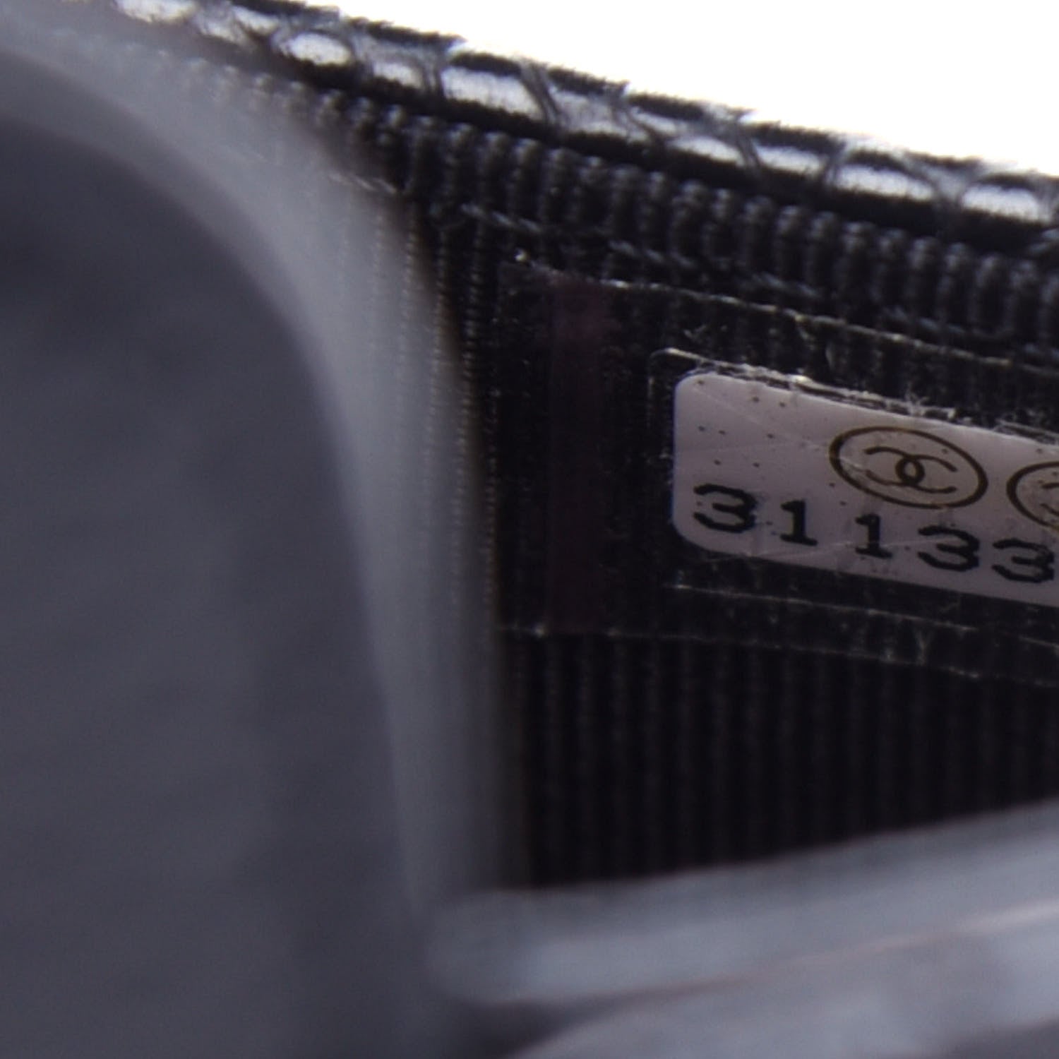 Chanel Caviar Quilted Flap Card Holder Wallet Black 8 of 9