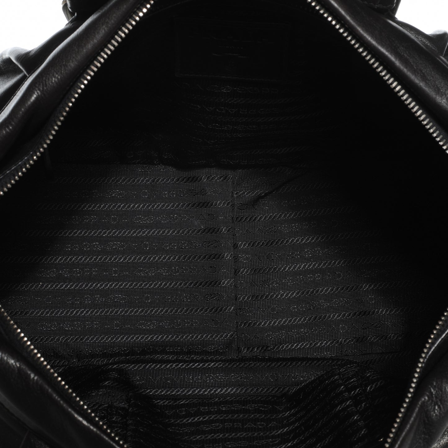 Vitello Soft Shopping Satchel Black