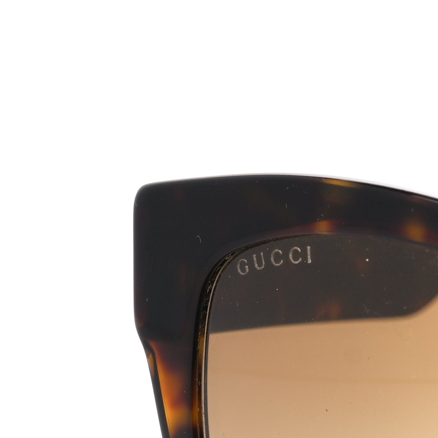 Acetate Square Frame Sunglasses GG0459S Tortoise
