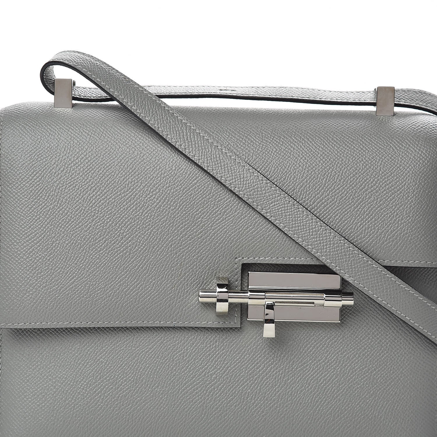 Hermes Epsom Verrou 21 Gris Mouette 9 of 10