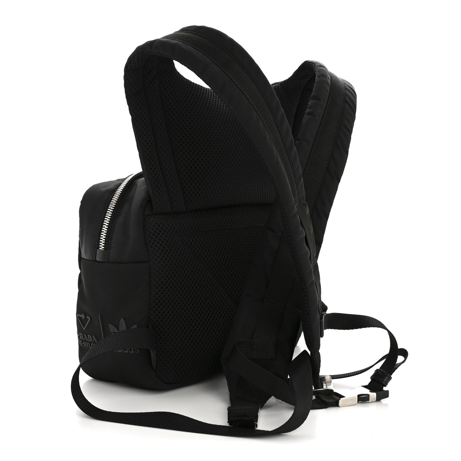 PRADA X Adidas バックパック ナイロン リュック Prada X ADIDAS Re-Nylon Backpack Black 1838205 – FASHIONPHILE