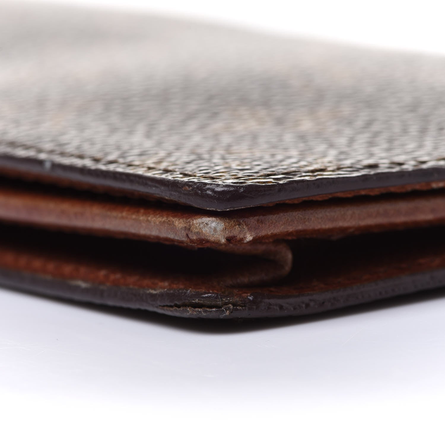 Louis Vuitton Monogram Porte Valeurs Checkbook Wallet 9 of 10