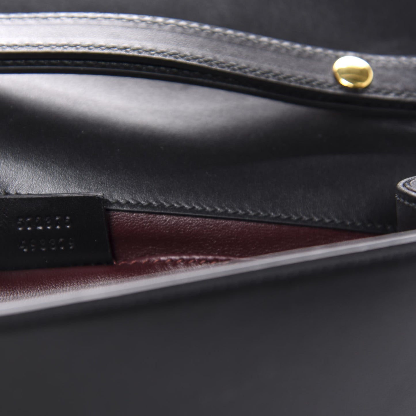 Smooth Calfskin Small Zumi Top Handle Shoulder Bag Black