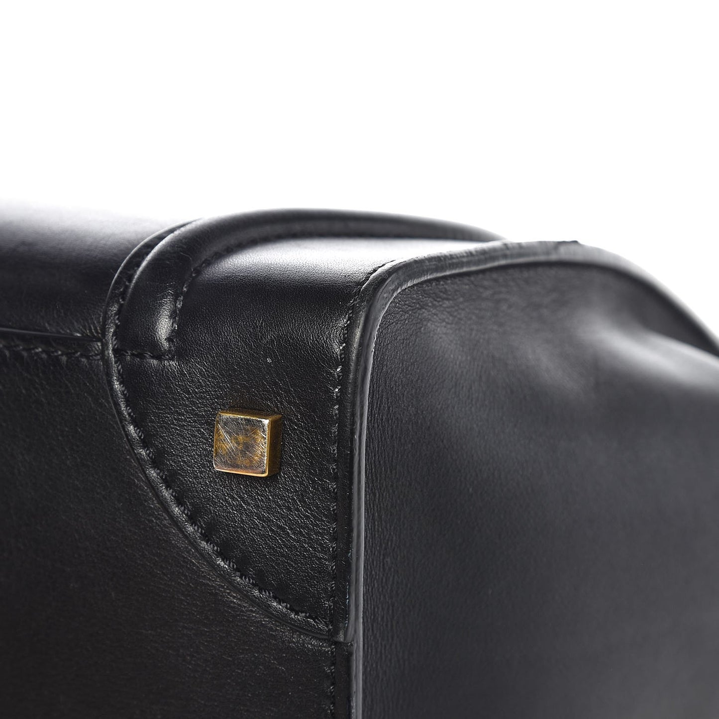 Smooth Calfskin Mini Luggage Black