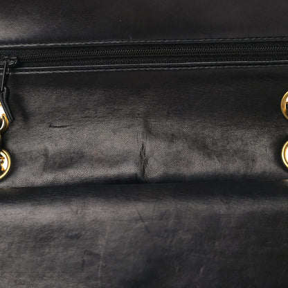 Chanel Lambskin Quilted Small Double Flap Black 7 of 11