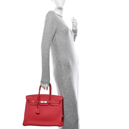 Hermes Togo Birkin 35 Bougainvillea 2 of 13