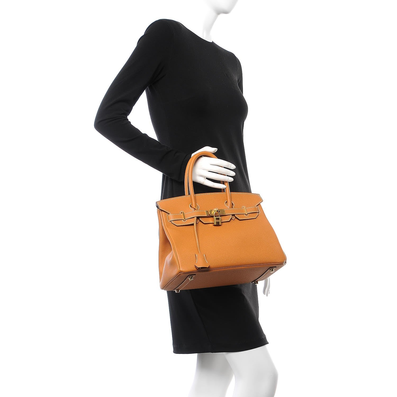 Hermes Epsom Birkin 30 Toffee 2 of 39