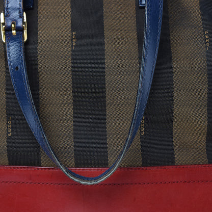 Fendi Pequin Cuoio Vegetale 2Bag Tobacco Rosso Blue Mirto Miele 15 of 19