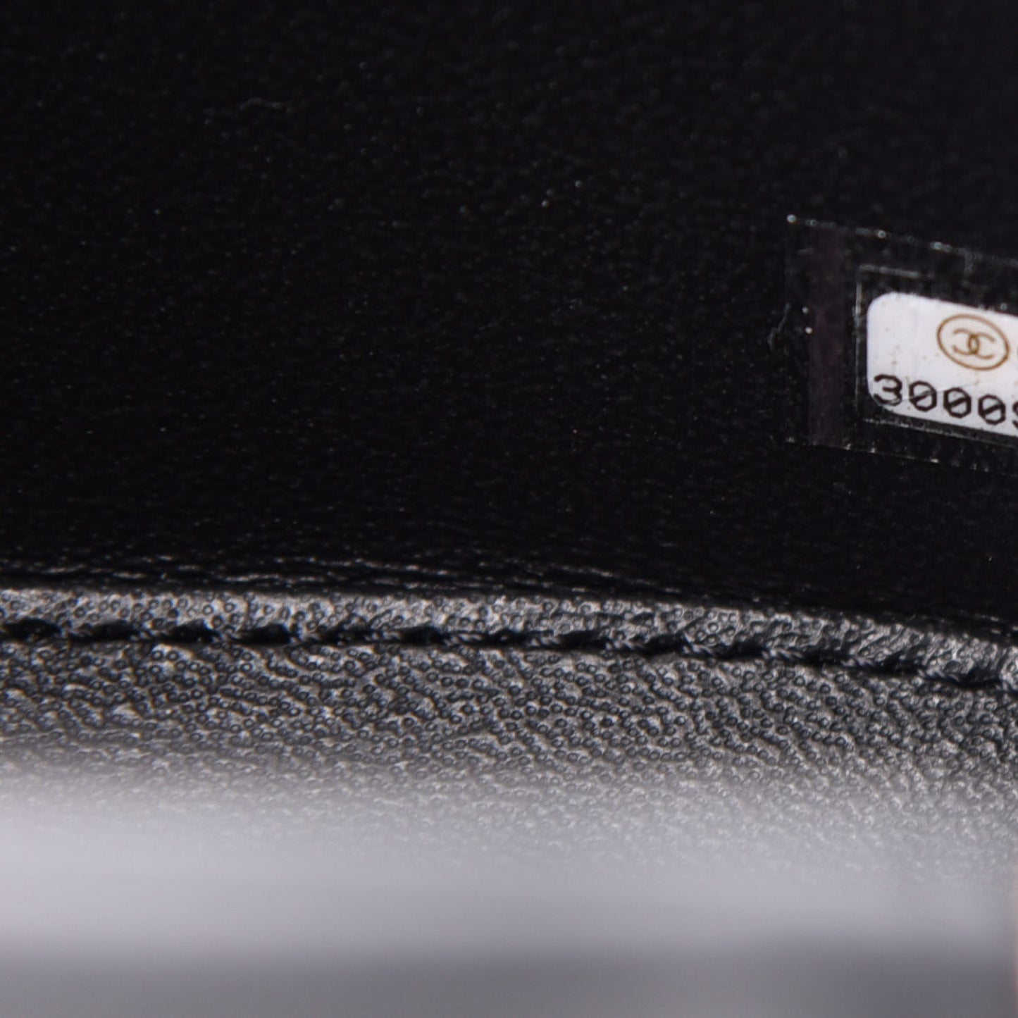 Lambskin Quilted Trendy Vanity Case Black