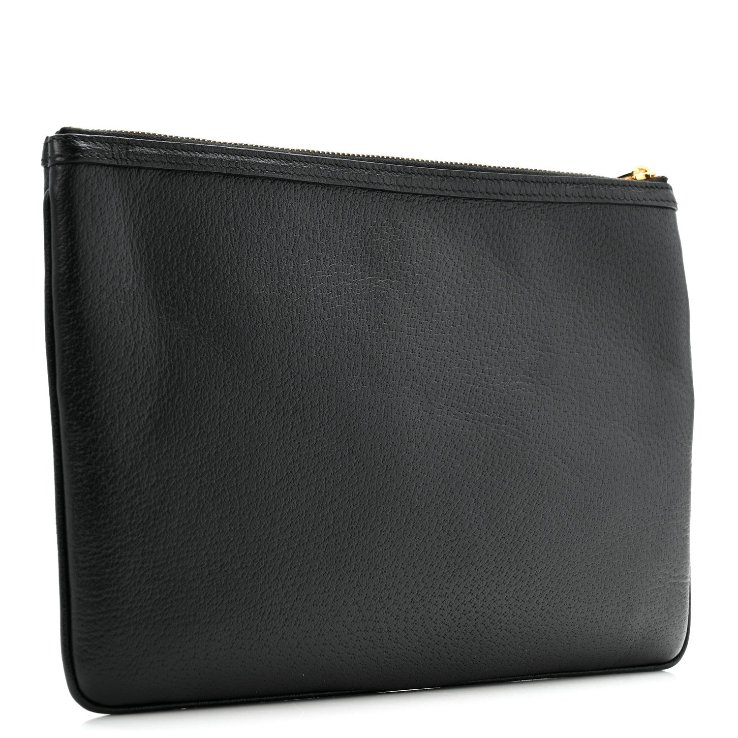 Gucci Calfskin Large Ophidia Pouch Clutch Black 3 of 10