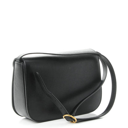 Gucci Textured Calfskin Bright Bit Flap Bag Nero Black 3 of 7