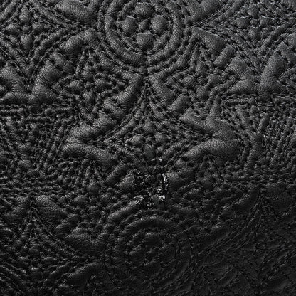Louis Vuitton Monogram Lambskin Antheia Hobo PM Black 6 of 8