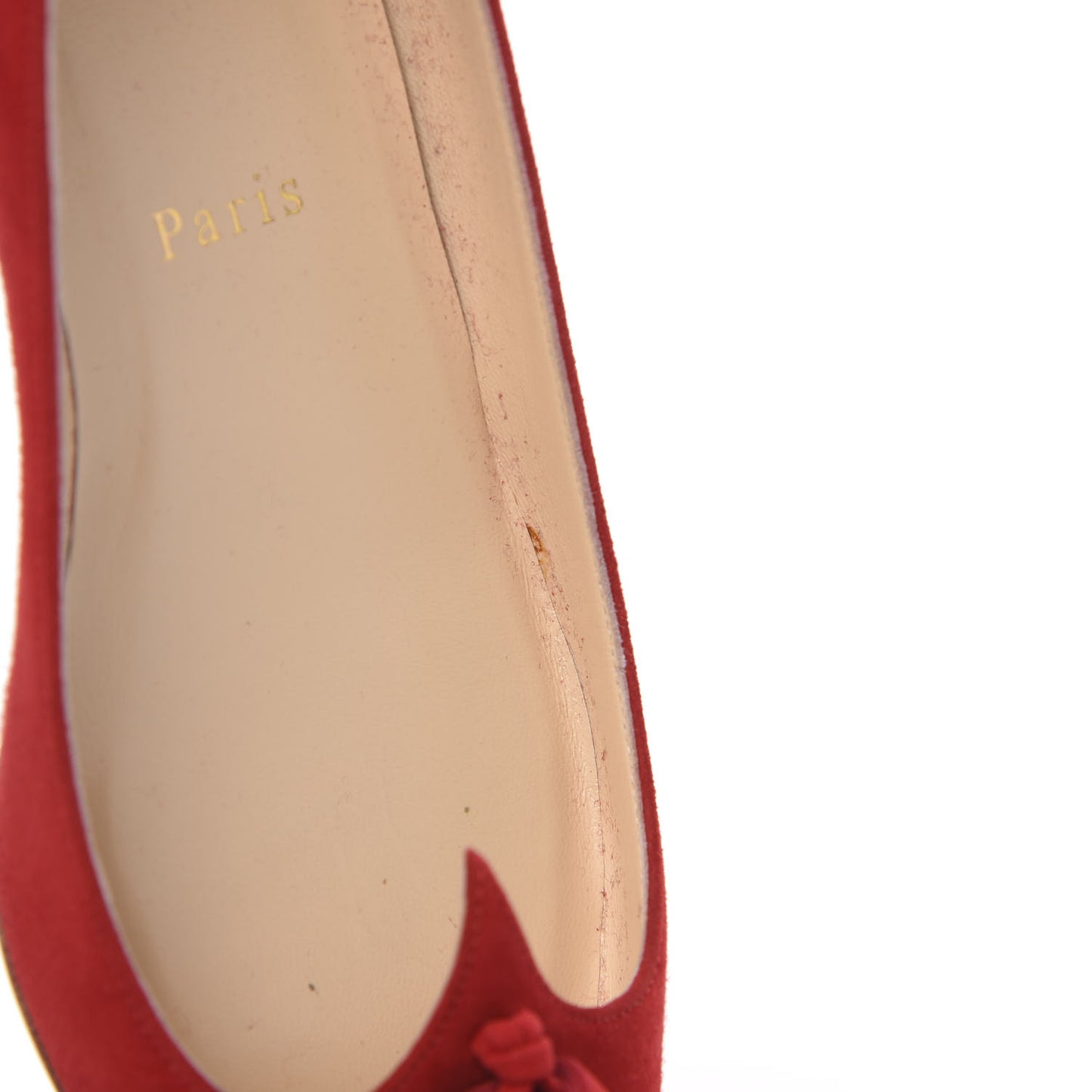 Veau Velours Gwalior Flats 36 Oeillet