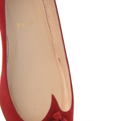 Christian Louboutin Veau Velours Gwalior Flats 36 Oeillet 9 of 10