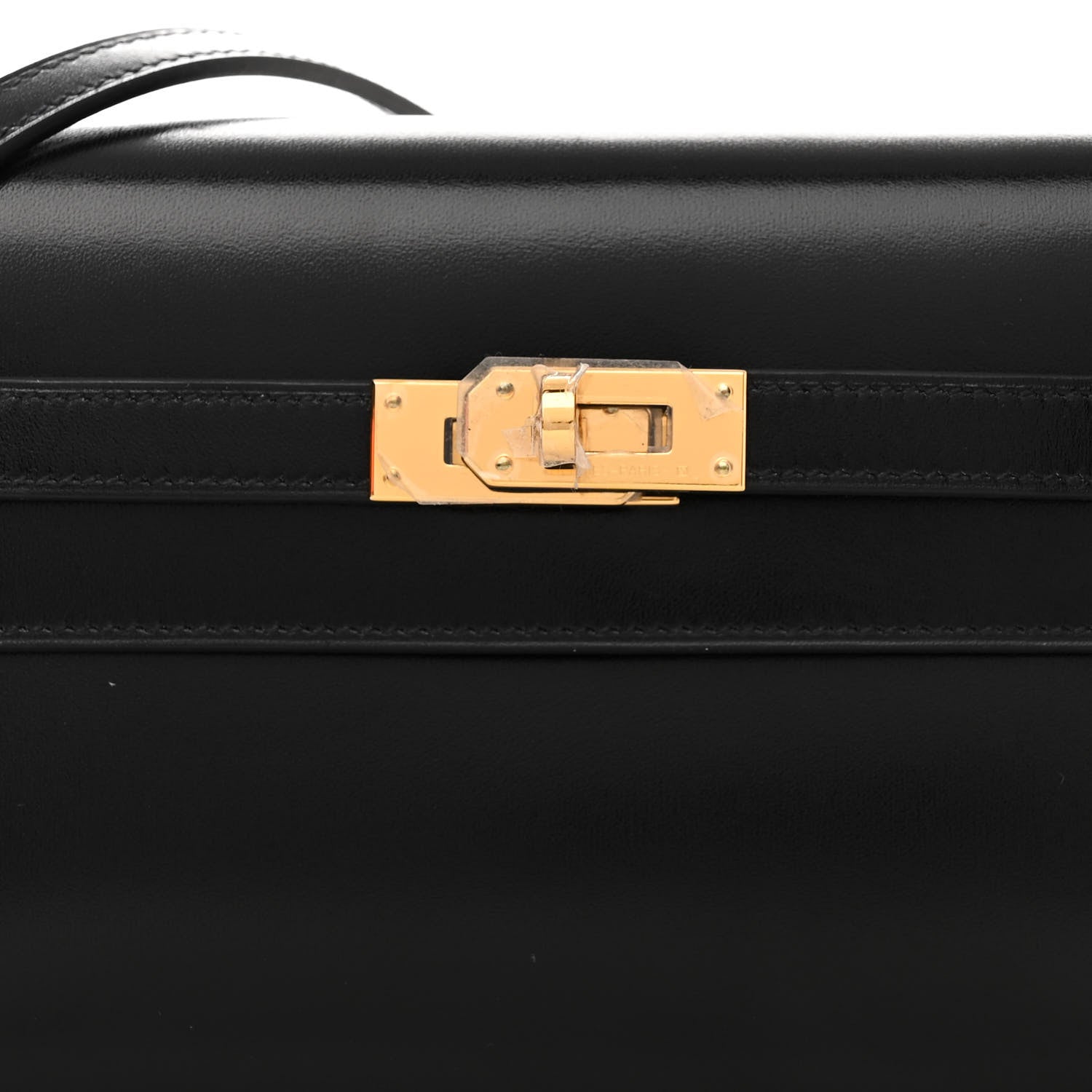 Hermes Box Kelly Wallet To Go Rock Black 6 of 10