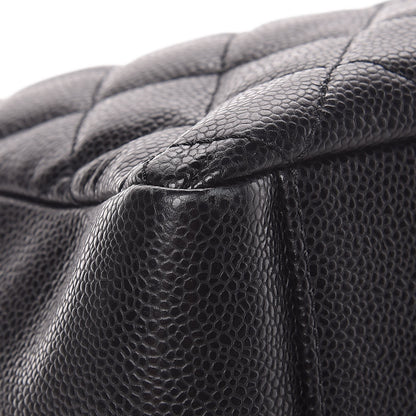 Chanel Caviar Quilted Grand Shopping Tote GST Black 10 of 12