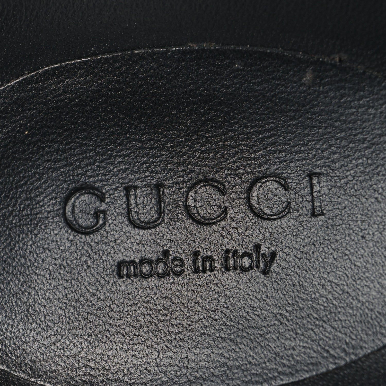 Gucci Jakarta Calfskin Womens Horsebit Slippers 39 Black 9 of 10