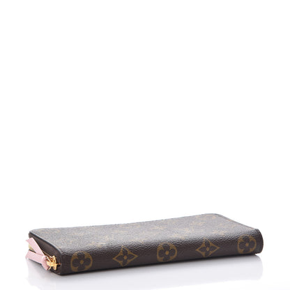 Louis Vuitton Monogram Clemence Wallet Rose Ballerine 4 of 8