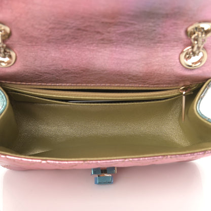 Chanel Metallic Goatskin Quilted Mini 2.55 Reissue Flap Multicolor 5 of 11