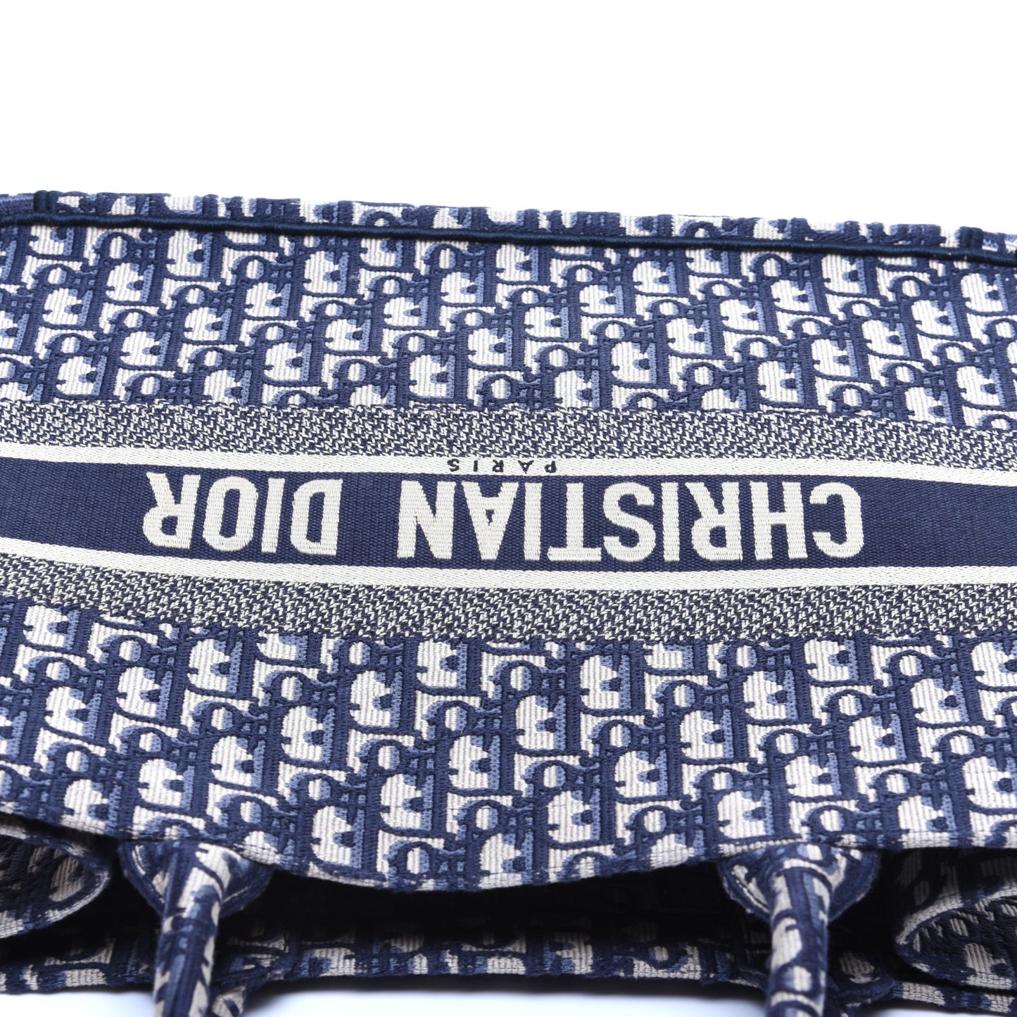 Oblique Medium Book Tote Blue Multicolor