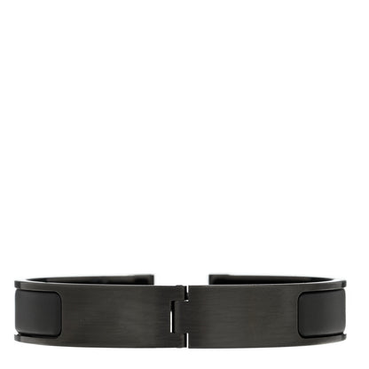 Hermes Matte Enamel Narrow Clic Clac HH Bracelet T5 So Black 3 of 4