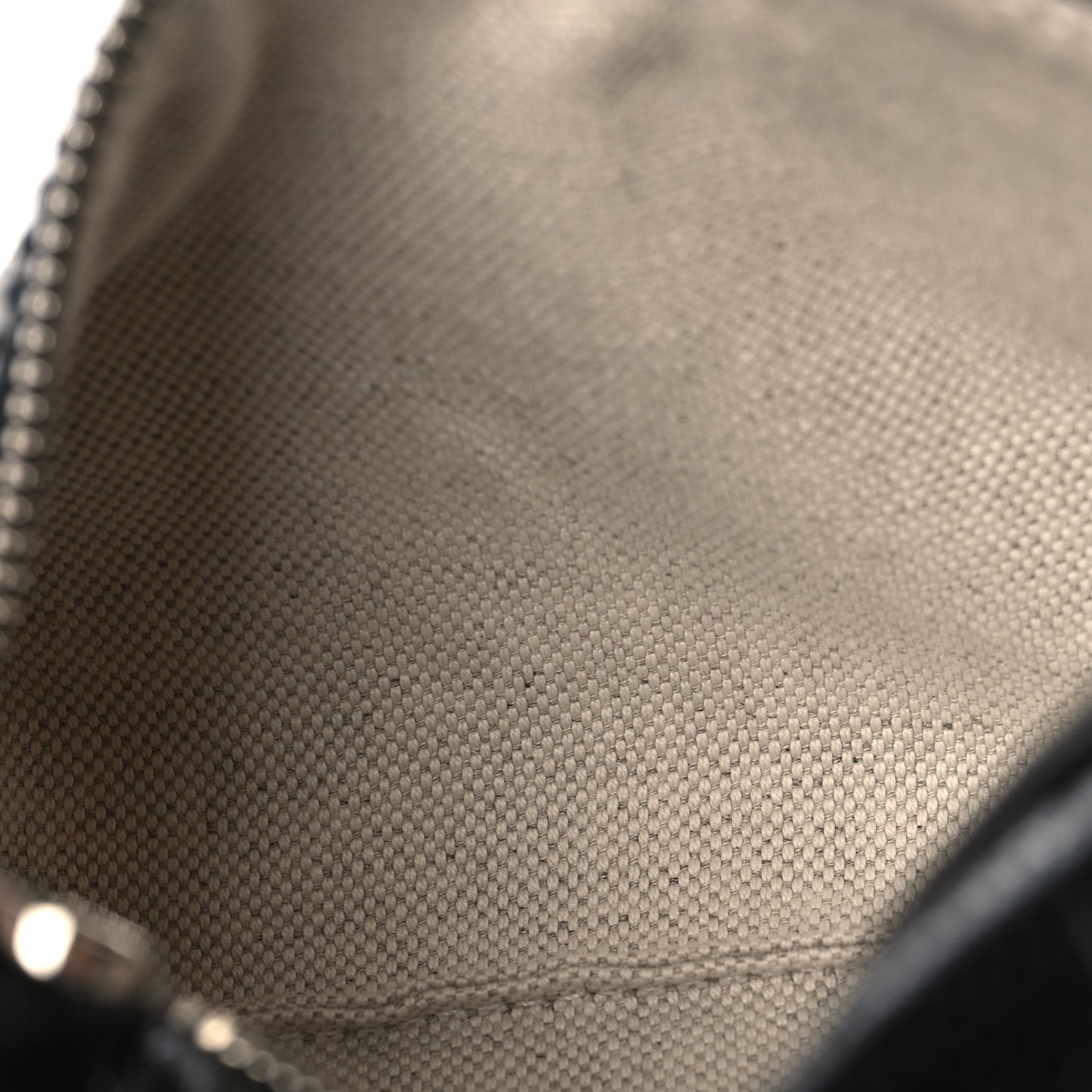 Calfskin GG Tennis Embossed Belt Bag Black