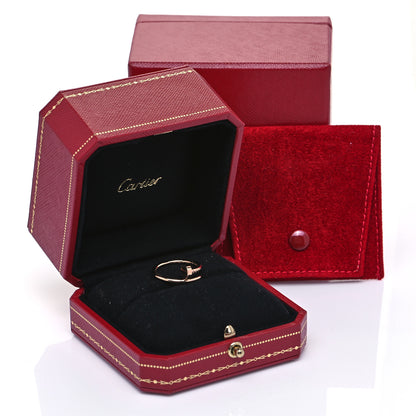 Cartier 18K Pink Gold Small Juste Un Clou Ring 49 5 11 of 12