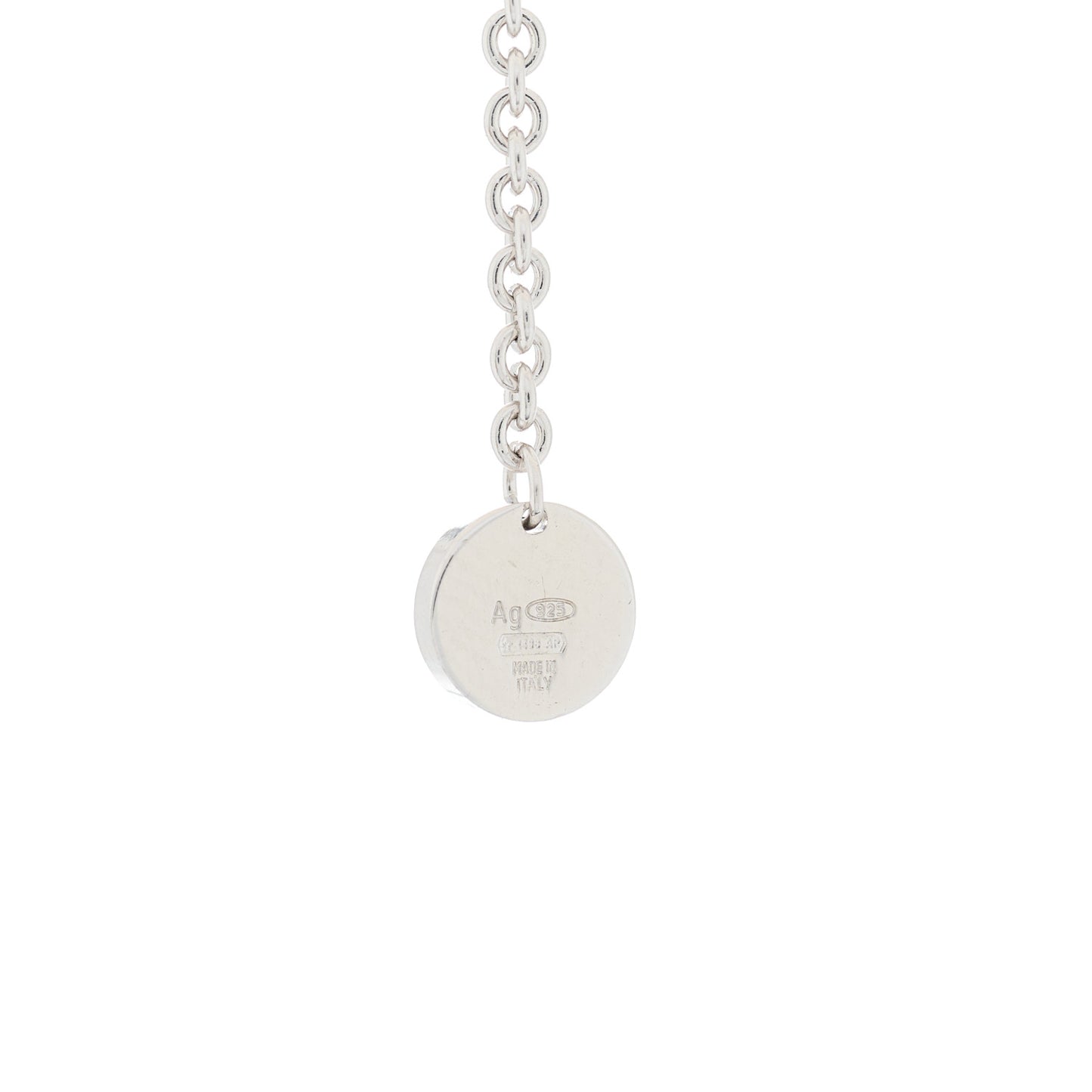 Sterling Silver Ceramic Save The Children Pendant Necklace