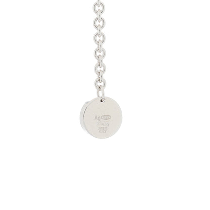 Bulgari Sterling Silver Ceramic Save The Children Pendant Necklace 7 of 7