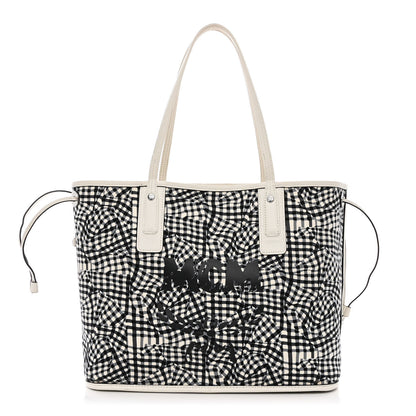 MCM Visetos Medium Liz Reversible Shopper Tote White 12 of 22
