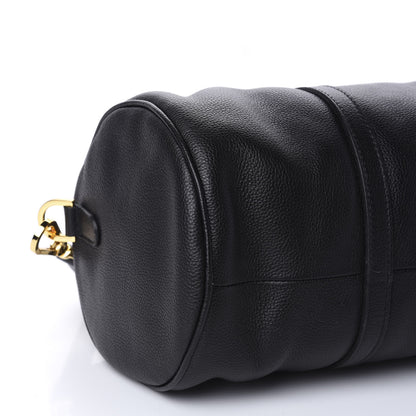 Mansur Gavriel Pebbled Calfskin Mini Duffel Bag Black 7 of 10