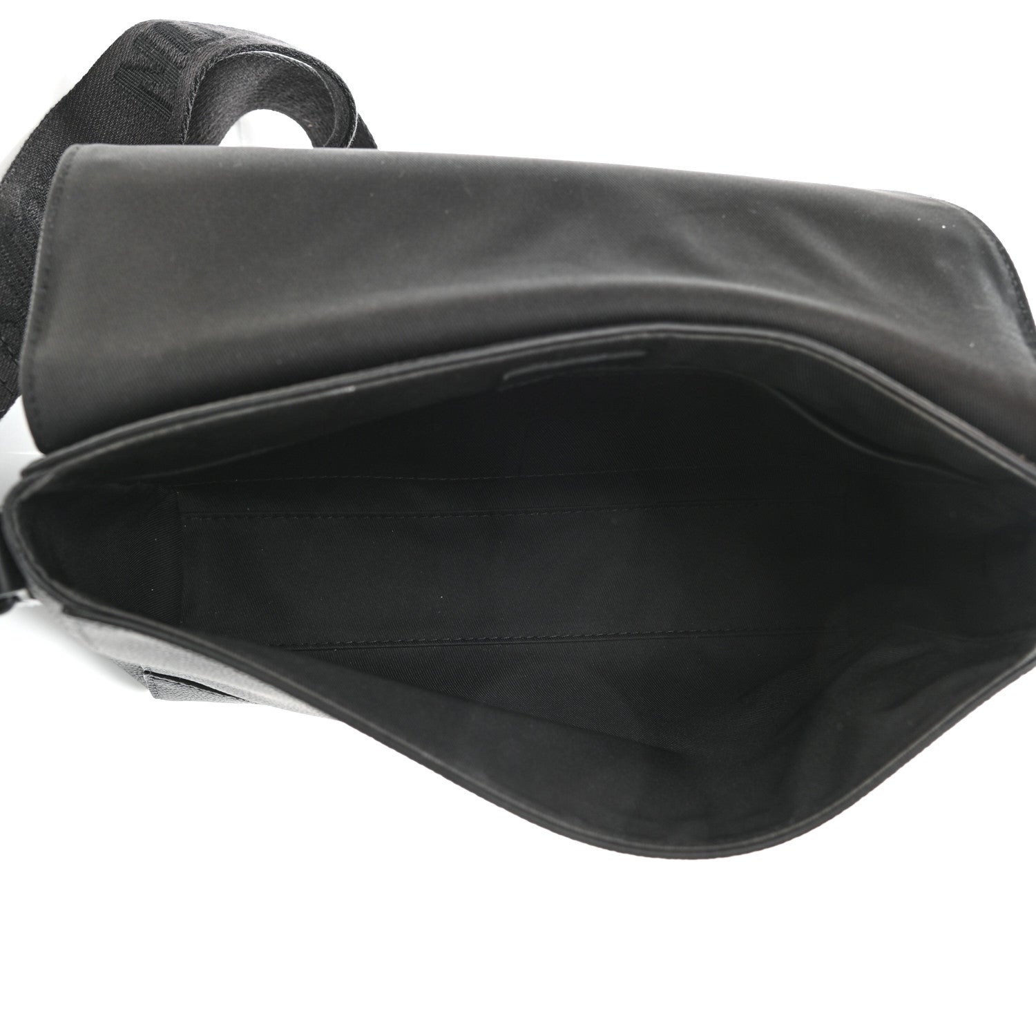 Louis Vuitton Calfskin Aerogram Messenger Black 5 of 10