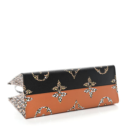 Louis Vuitton Monogram Giant Jungle Onthego GM Black 4 of 9