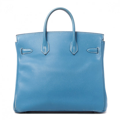 Hermes Epsom HAC Birkin 32 Blue Jean 3 of 39