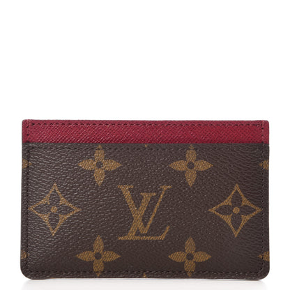 Louis Vuitton Monogram Card Holder Fuchsia 1 of 7