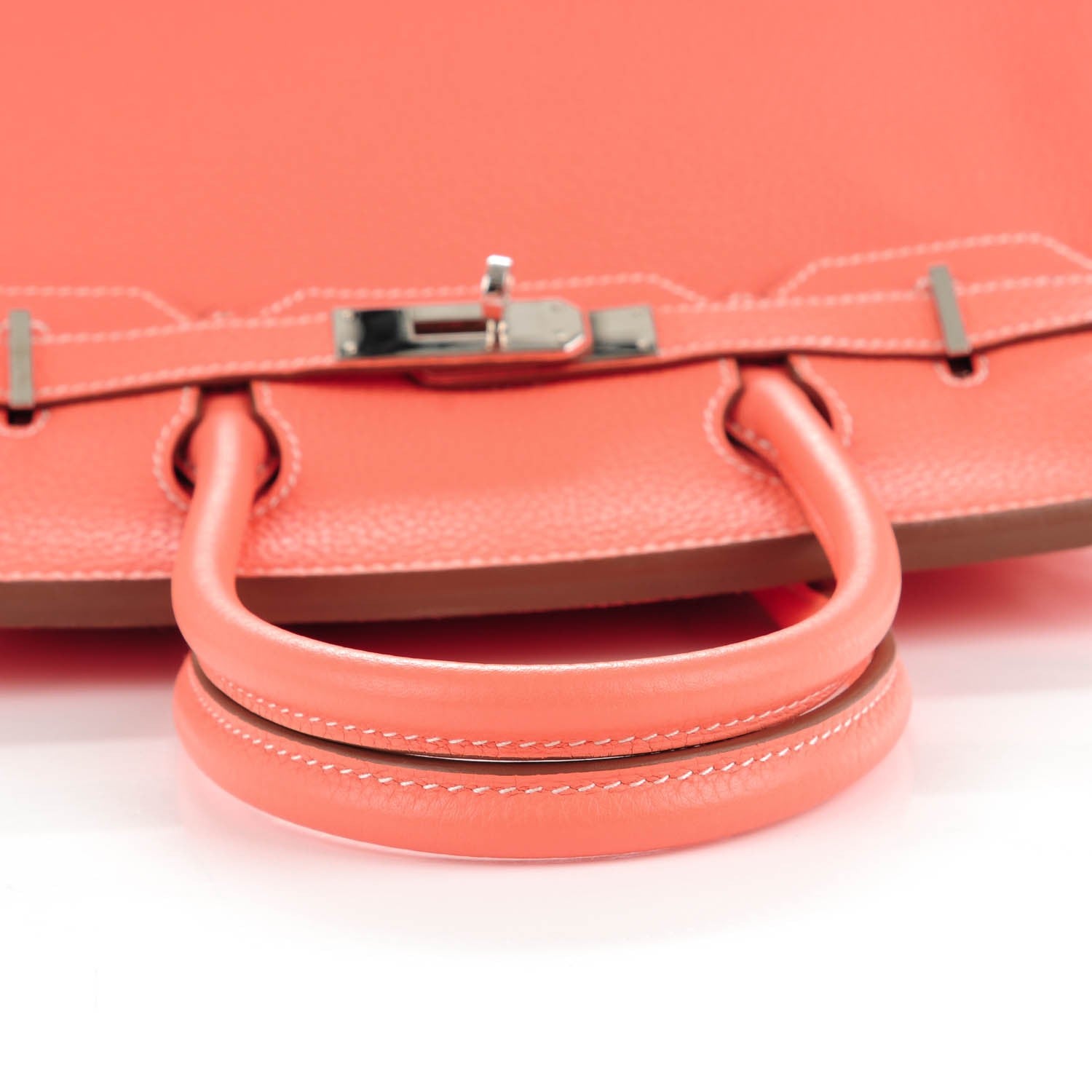Hermes Clemence Birkin 30 Crevette 7 of 26